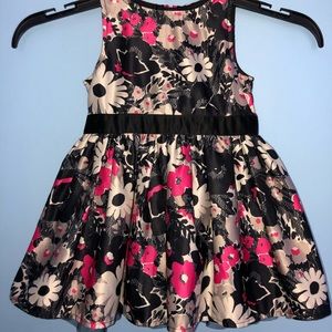 OshKosh Girls Flowered Dress Size 18 Months